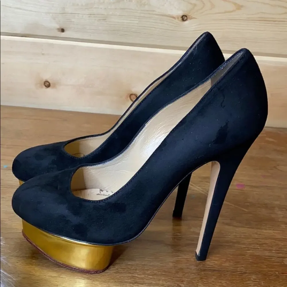 Charlotte Olympia Dolly Platform Heels Pumps 6